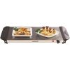 Brentwood BF-315 4.5 Quart 3 Pan Buffet Server and Warming Tray, Brushed Stainless Steel